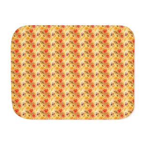 Sherpa Blanket – Autumn Leaves Fall Decor - Dipaliz - Blankets