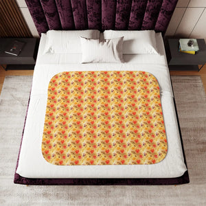Sherpa Blanket – Autumn Leaves Fall Decor - Dipaliz - Blankets