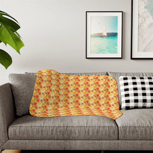 Sherpa Blanket – Autumn Leaves Fall Decor - Dipaliz - Blankets