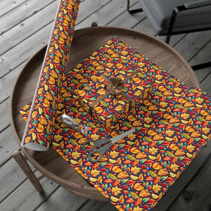 Cozy Autumn Leaves Gift Wrap Papers - Fall Fashion - Dipaliz - Wrapping Paper