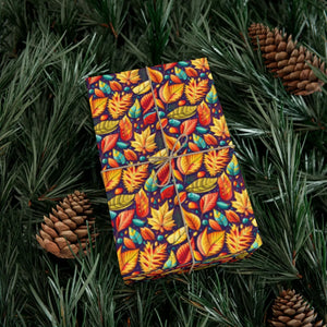 Cozy Autumn Leaves Gift Wrap Papers - Fall Fashion - Dipaliz - Wrapping Paper