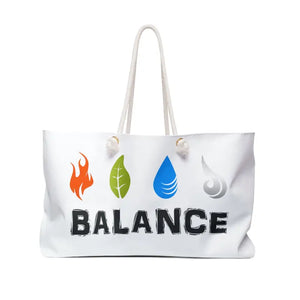 Oversized Polyester Weekender Bag Sandy Neutral Tote - Dipaliz - 24’’ × 13’’ - Bags