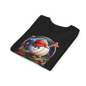 Soft Youth Short Sleeve Baseball Crew Tee - Cotton - Dipaliz - T-shirts