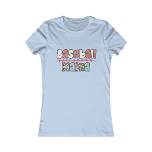 Soft Baseball Mama Favorite Tee - Game Day Comfort - Dipaliz - T-shirts