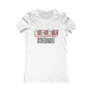 Soft Baseball Mama Favorite Tee - Game Day Comfort - Dipaliz - T-shirts