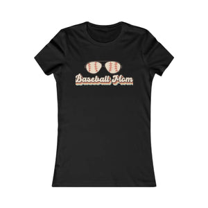 Soft Baseball Mama Favorite Tee - Game Day Style - Dipaliz - T-shirts