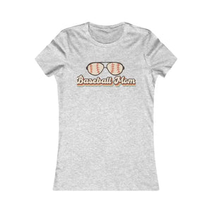 Baseball Mama Favorite Tee - Women’s Game Day Top - Dipaliz - s / Athletic Heather - T-shirts
