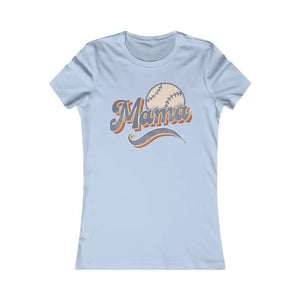 Baseball Mama Favorite Tee - Comfort Game Day Style - Dipaliz - s / Baby Blue - T-shirts