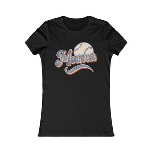 Baseball Mama Favorite Tee - Comfort Game Day Style - Dipaliz - s / Black - T-shirts
