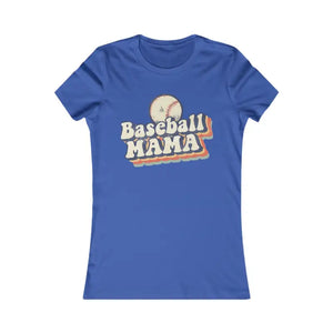 Baseball Mama Women’s Soft Comfort Tee - Dipaliz - s / True Royal - T-shirts