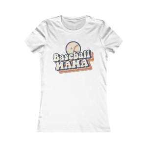 Baseball Mama Women’s Soft Comfort Tee - Dipaliz - s / White - T-shirts