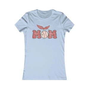 Bold Baseball Mama Favorite Tee Women’s Cotton Top - Dipaliz - T-shirts - s