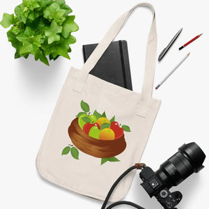 Organic Cotton Canvas Tote Bag - Eco Chic Style - Dipaliz - Bags