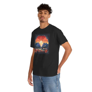 T-shirt - Unisex Deluxe Beautiful Landscape Grand Canyon Heavy Cotton Tee - Dipaliz