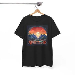 T-shirt - Unisex Deluxe Beautiful Landscape Grand Canyon Heavy Cotton Tee - Dipaliz