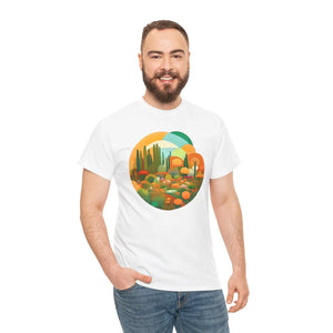 Unisex Deluxe t Shirt - Beautiful Landscape Cotton - Dipaliz - T-shirts