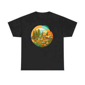 Unisex Deluxe t Shirt - Beautiful Landscape Cotton - Dipaliz - T-shirts