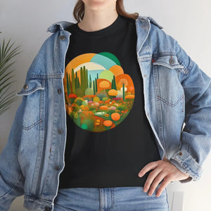 Unisex Deluxe t Shirt - Beautiful Landscape Cotton - Dipaliz - T-shirts