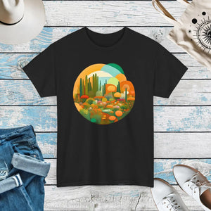 Unisex Deluxe t Shirt - Beautiful Landscape Cotton - Dipaliz - T-shirts