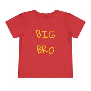 Soft Cotton Big Bro Toddler Short Sleeve Tee - Dipaliz - Baby & Clothing