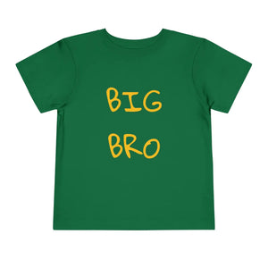 Soft Cotton Big Bro Toddler Short Sleeve Tee - Dipaliz - Baby & Clothing