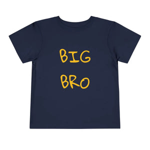Soft Cotton Big Bro Toddler Short Sleeve Tee - Dipaliz - Baby & Clothing