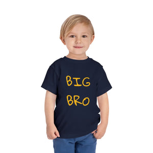 Soft Cotton Big Bro Toddler Short Sleeve Tee - Dipaliz - Baby & Clothing