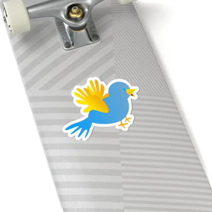 Paper Products - Blue Bird Kiss Cut Stickers Premium Vinyl 3m Glue - Dipaliz