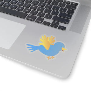 Paper Products - Blue Bird Kiss Cut Stickers Premium Vinyl 3m Glue - Dipaliz