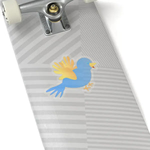 Paper Products - Blue Bird Kiss Cut Stickers Premium Vinyl 3m Glue - Dipaliz
