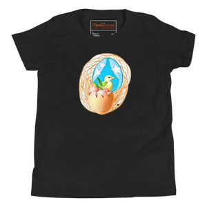 Soft Youth Short Sleeve t Shirt - Bird in a Nest Cotton - Dipaliz - T-shirts