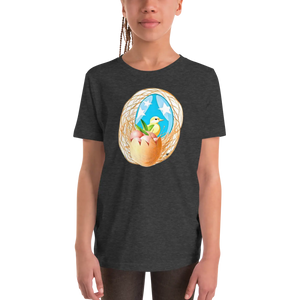 Soft Youth Short Sleeve t Shirt - Bird in a Nest Cotton - Dipaliz - T-shirts
