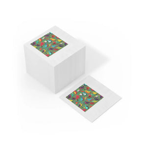 White Coined Napkins – 3 Ply Luxury Paper - Dipaliz
