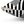 Modern Black Stripes Polyester Square Pillow - Dipaliz - Throw Pillows