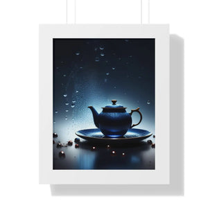 Cinematic Framed Vertical Poster - Teapot Art - Dipaliz - Posters Prints & Visual Artwork