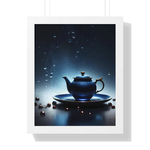 Cinematic Framed Vertical Poster - Teapot Art - Dipaliz - Posters Prints & Visual Artwork
