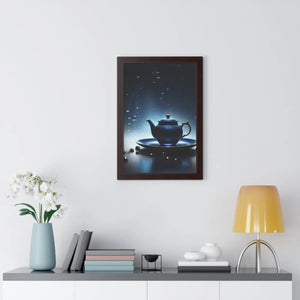 Cinematic Framed Vertical Poster - Teapot Art - Dipaliz - Posters Prints & Visual Artwork