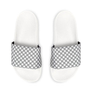 White Checkered Pattern Sandals - Summer Style - Dipaliz