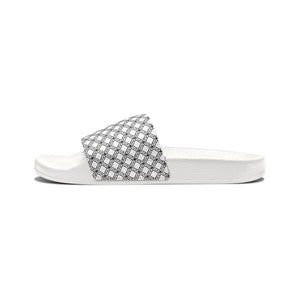 White Checkered Pattern Sandals - Summer Style - Dipaliz