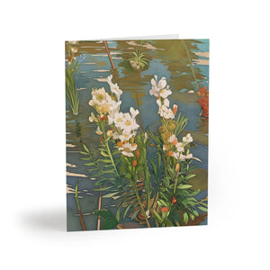 Abstract Nature Blank Greeting Cards - Uncoated - Dipaliz - & Note