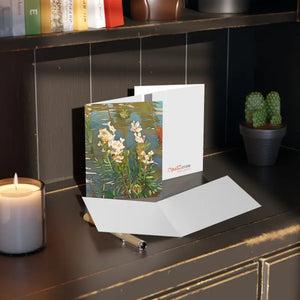 Blank Greeting Cards - Creative Unique Design Style - Dipaliz - 8 Pcs / Matte / 4.25” x 5.5” - & Note