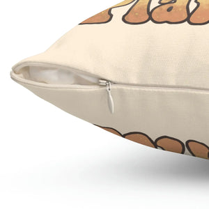 Vibrant Floral Spun Polyester Square Pillow - Dipaliz - Throw Pillows