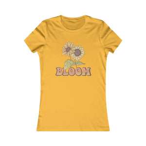 Vibrant Sunflower Bloom T-shirt - Women’s Favorite Tee - Dipaliz - T-shirts