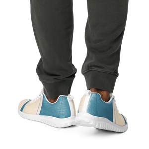Ultralight Athletic Shoes - Blue Abstract Pattern - Dipaliz - Sneakers