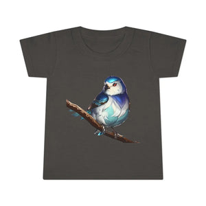 Soft Toddler t Shirt - Blue Bird Cotton Design - Dipaliz - Baby & Clothing