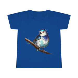 Soft Toddler t Shirt - Blue Bird Cotton Design - Dipaliz - Baby & Clothing