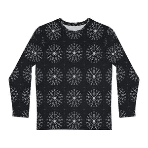 Bold Long Sleeve Aop Shirt - Chic Brushed Polyester - Dipaliz - T-shirts