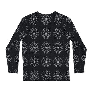 Bold Long Sleeve Aop Shirt - Chic Brushed Polyester - Dipaliz - T-shirts