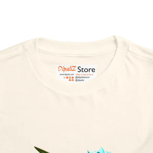 Teal Blue Dinosaur Toddler t Shirt - Classic Fit - Dipaliz - Baby & Clothing