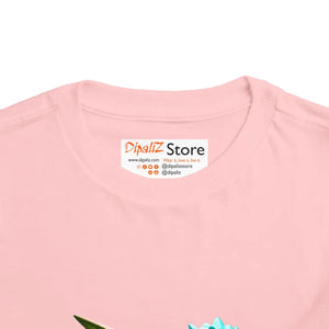 Teal Blue Dinosaur Toddler t Shirt - Classic Fit - Dipaliz - Baby & Clothing